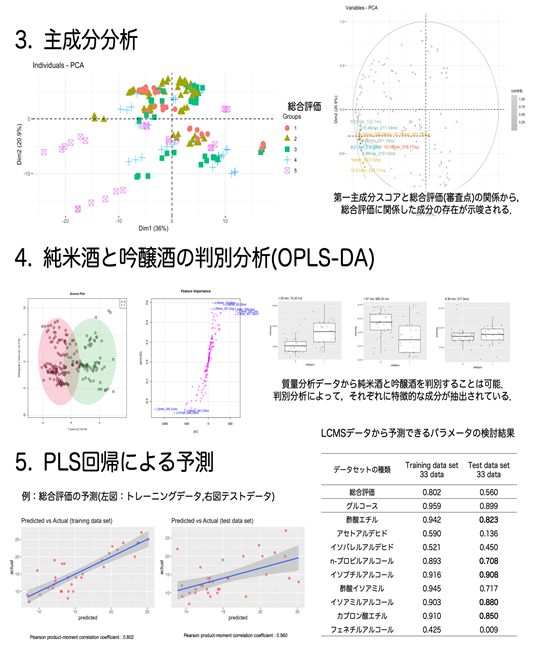 LC-MSデータと機械学習を用いた清酒品質予測2